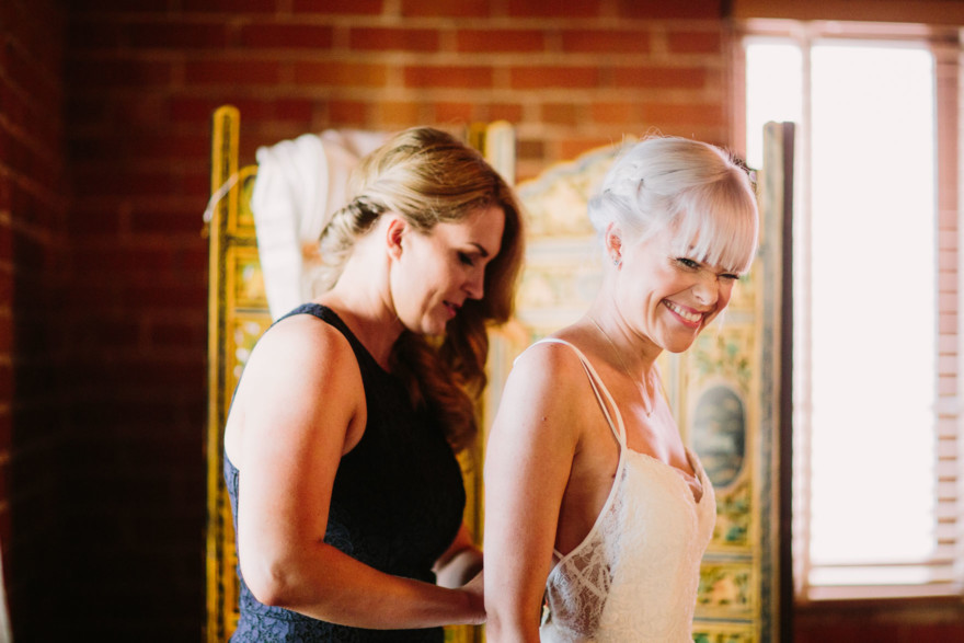 Tender Carondelet House Wedding – Photo by Let's Frolic Together