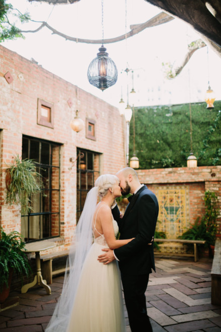 Tender Carondelet House Wedding – Photo by Let's Frolic Together
