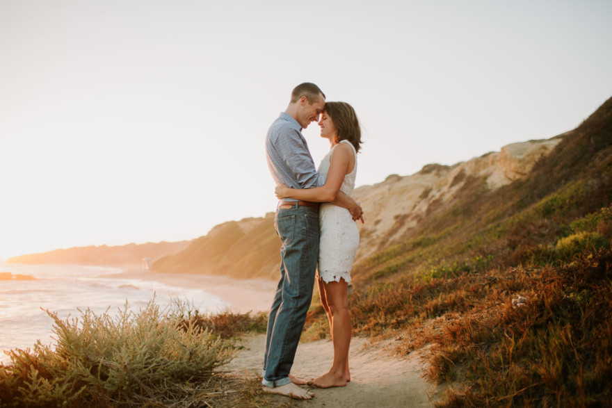 Beach Engagement Magic – Photo by Let's Frolic Together
