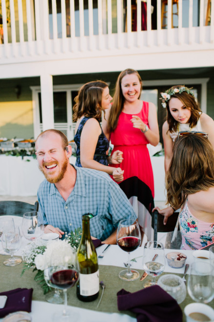 Darling Backyard Wedding with Dogs! – Photo by Let's Frolic Together