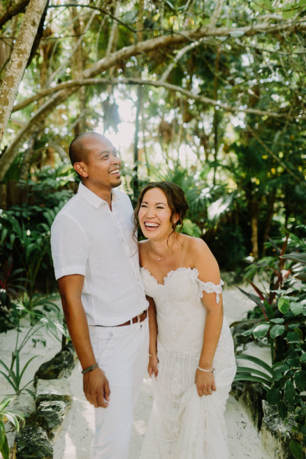 Tropical Jungle Tulum Wedding – Photo by Let's Frolic Together