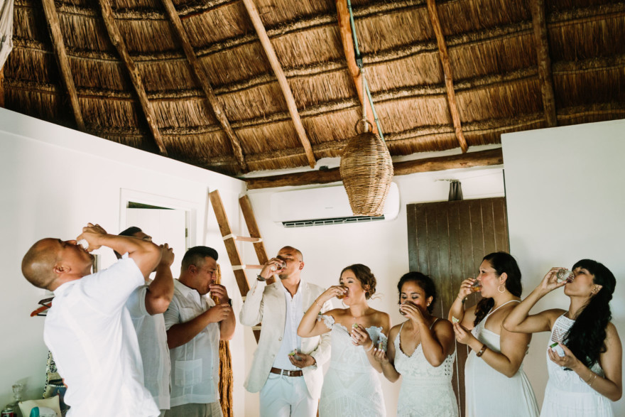 Tropical Jungle Tulum Wedding – Photo by Let's Frolic Together