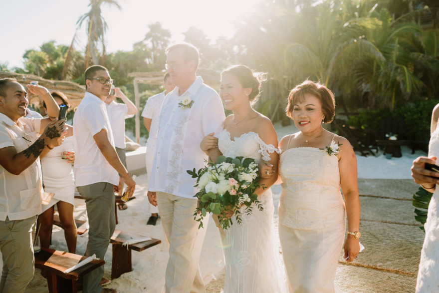 Tropical Jungle Tulum Wedding – Photo by Let's Frolic Together