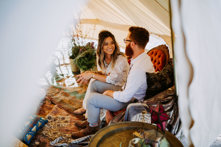 Nomadic Desert Caravan Union – Photo by Let's Frolic Together