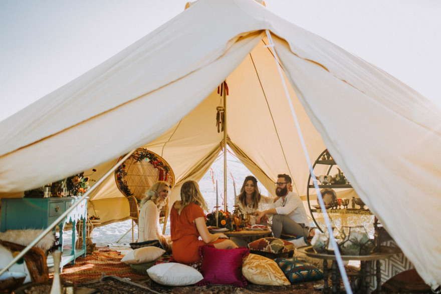 Nomadic Desert Caravan Union – Photo by Let's Frolic Together