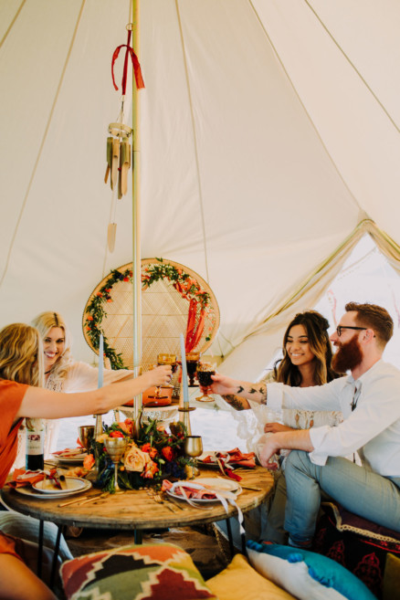 Nomadic Desert Caravan Union – Photo by Let's Frolic Together