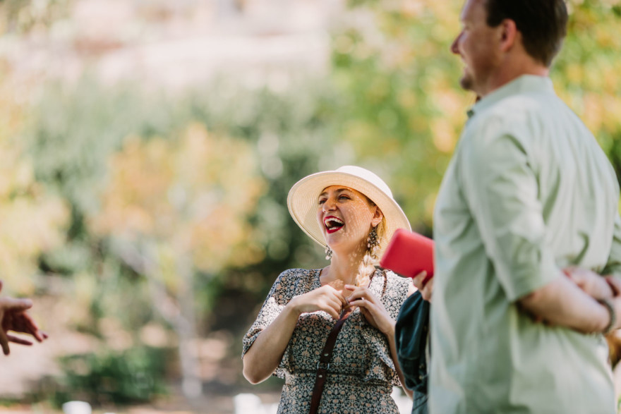 DIY Garden Wedding Charmer – Photo by Let's Frolic Together