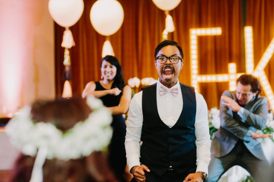 Tropical Art Deco-Inspired Day – Photo by Let's Frolic Together