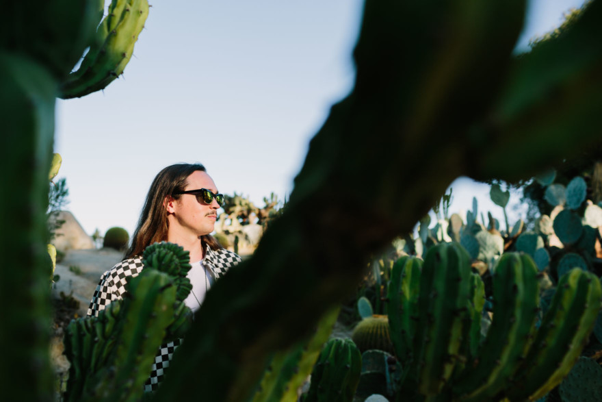 Creative Hunks in the Desert Garden – Photo by Let's Frolic Together
