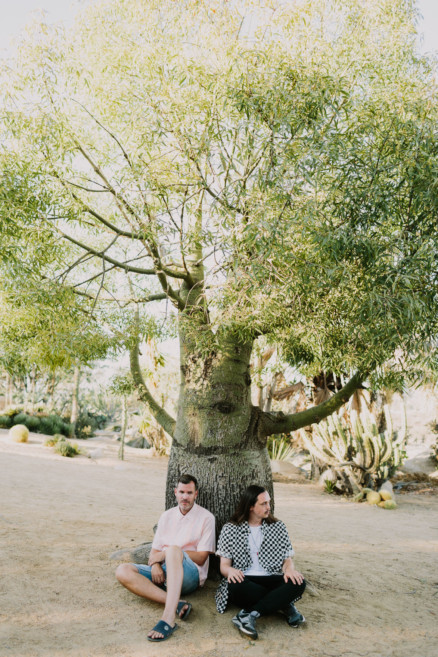 Creative Hunks in the Desert Garden – Photo by Let's Frolic Together