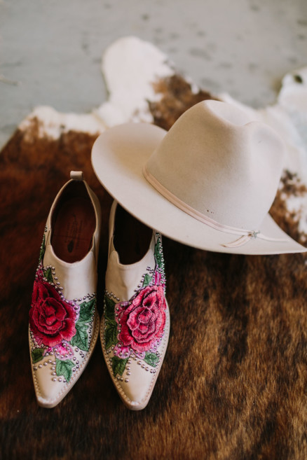 Dazzling, Inspired Desert Wedding – Photo by Let's Frolic Together