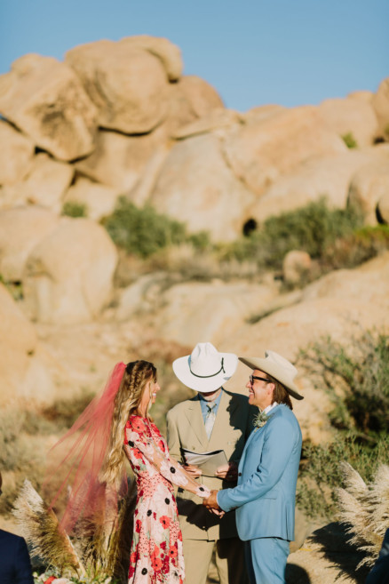 Dazzling, Inspired Desert Wedding – Photo by Let's Frolic Together