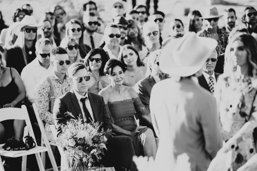 Dazzling, Inspired Desert Wedding – Photo by Let's Frolic Together