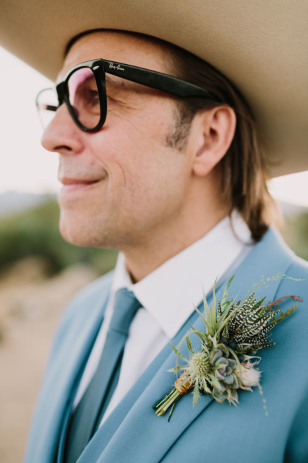 Dazzling, Inspired Desert Wedding – Photo by Let's Frolic Together