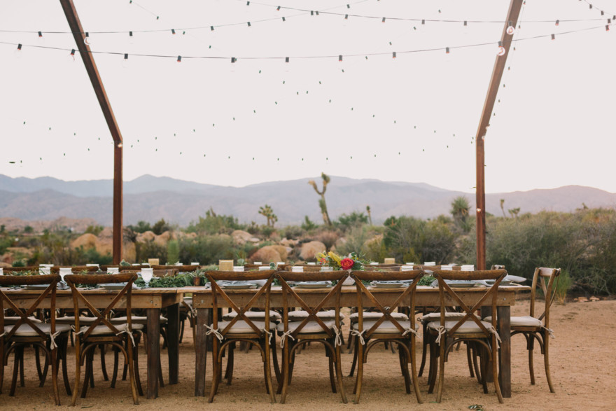 Dazzling, Inspired Desert Wedding – Photo by Let's Frolic Together