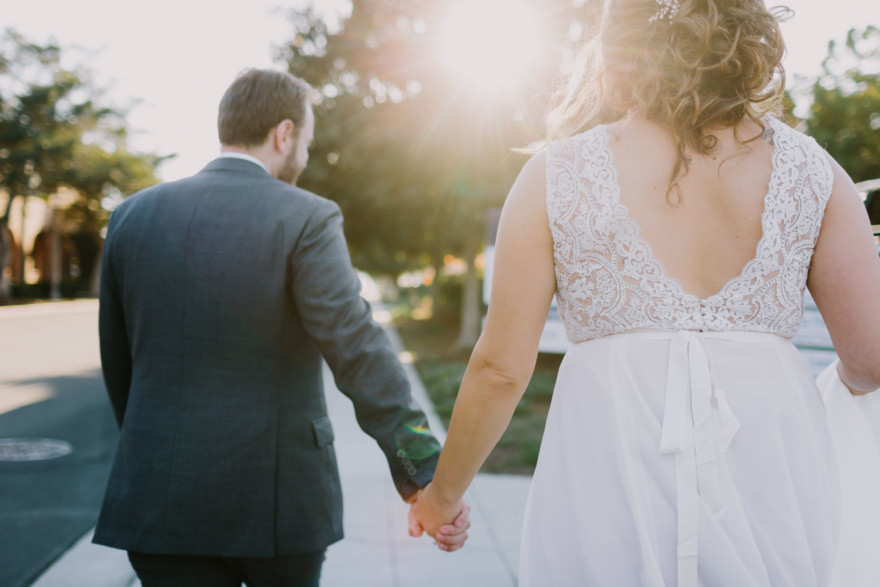Charming Brick Wedding Love-Fest – Photo by Let's Frolic Together