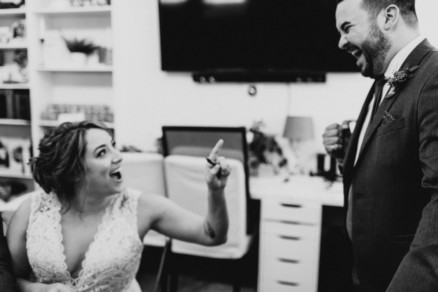 Charming Brick Wedding Love-Fest – Photo by Let's Frolic Together