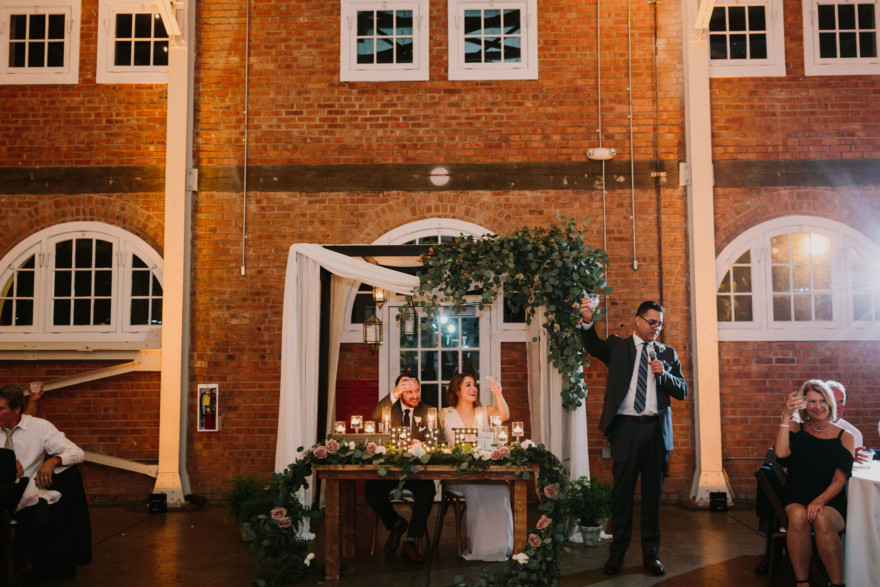 Charming Brick Wedding Love-Fest – Photo by Let's Frolic Together