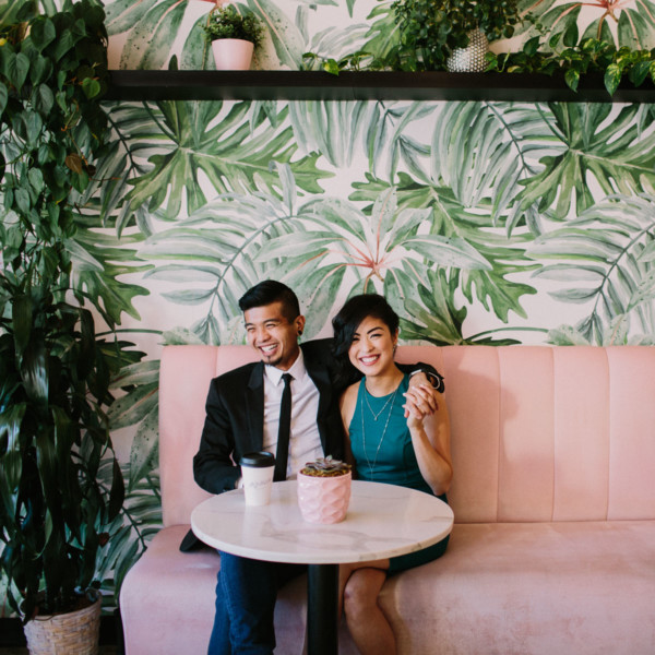 A Murals & Magic Engagement &ndash; Photo by Let's Frolic Together