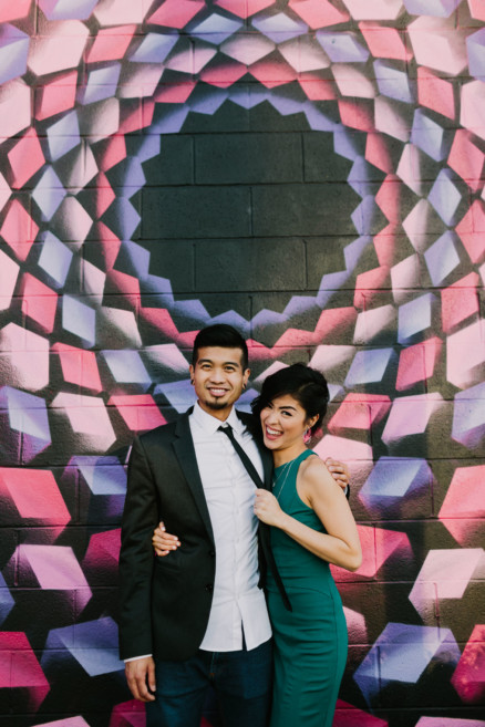 A Murals & Magic Engagement – Photo by Let's Frolic Together