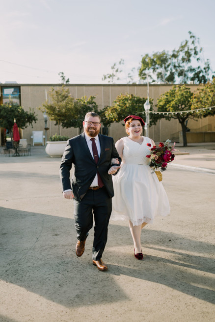 Vintage Balboa Park Intimate Wedding – Photo by Let's Frolic Together