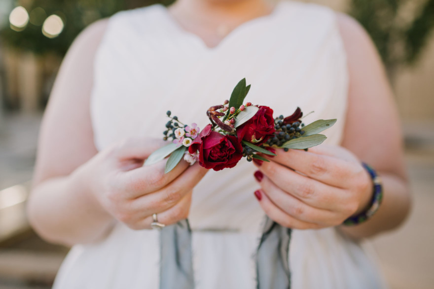 Vintage Balboa Park Intimate Wedding – Photo by Let's Frolic Together