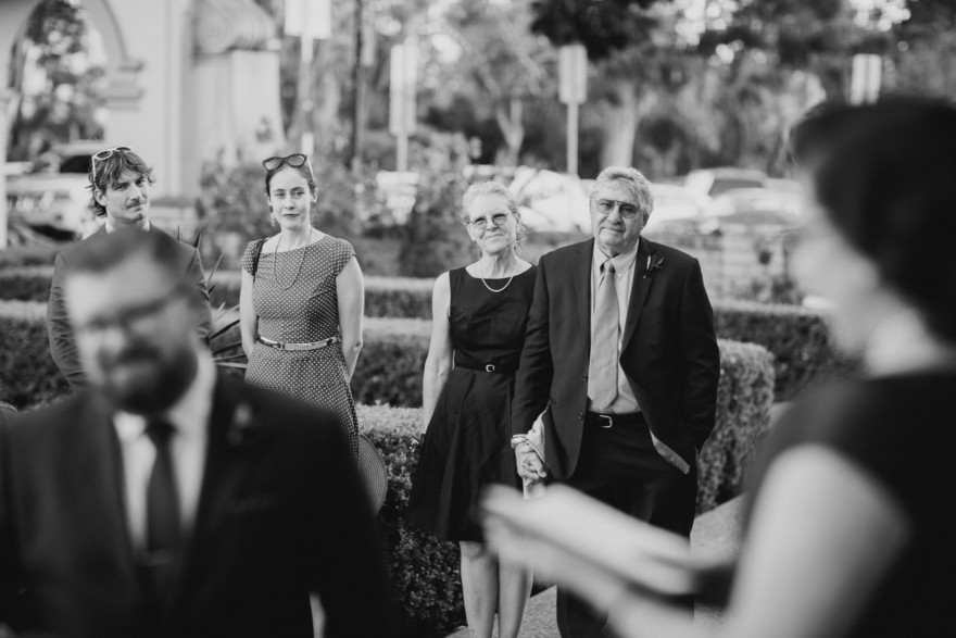 Vintage Balboa Park Intimate Wedding – Photo by Let's Frolic Together