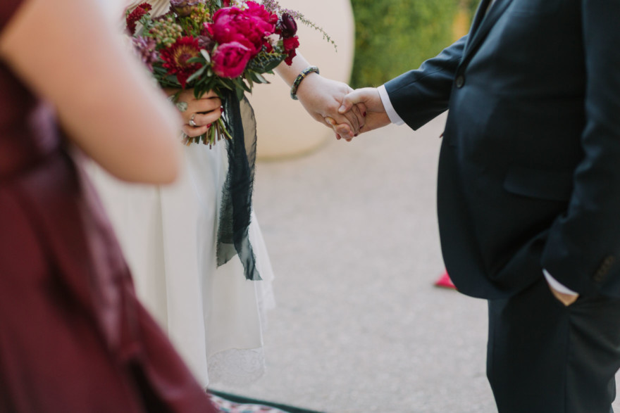 Vintage Balboa Park Intimate Wedding – Photo by Let's Frolic Together