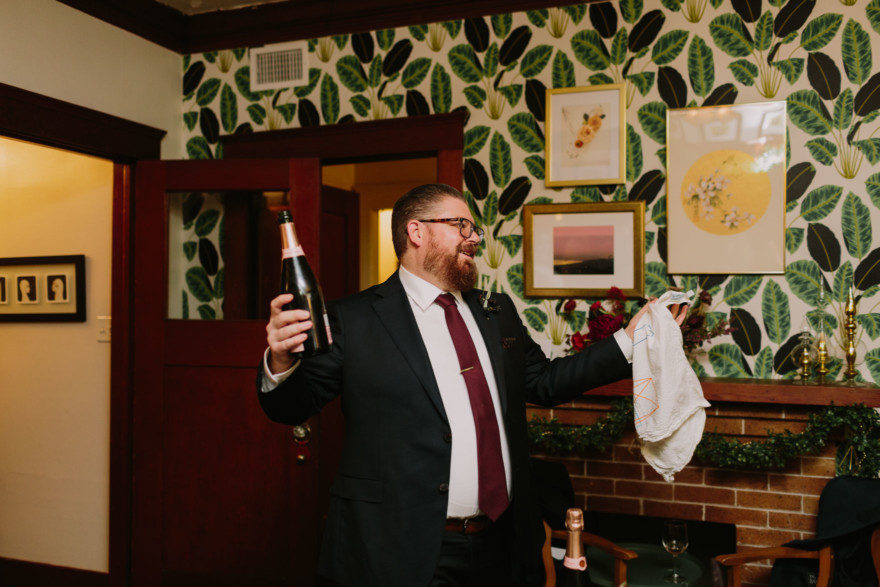Vintage Balboa Park Intimate Wedding – Photo by Let's Frolic Together