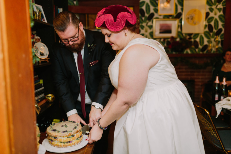 Vintage Balboa Park Intimate Wedding – Photo by Let's Frolic Together