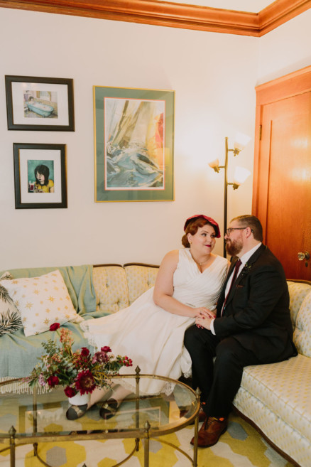 Vintage Balboa Park Intimate Wedding – Photo by Let's Frolic Together