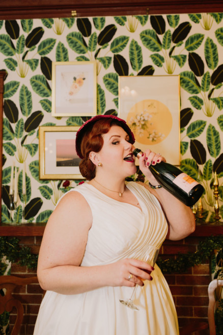 Vintage Balboa Park Intimate Wedding – Photo by Let's Frolic Together