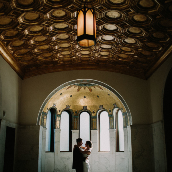 Glam & Playful Vibiana Wedding &ndash; Photo by Let's Frolic Together