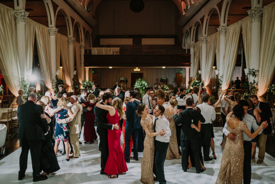Glam & Playful Vibiana Wedding – Photo by Let's Frolic Together