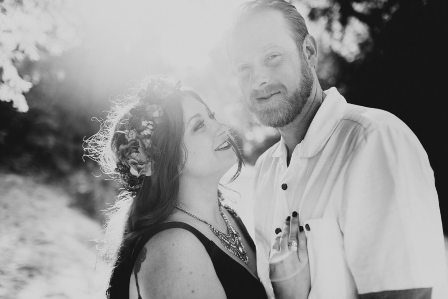 Nontraditional RV Camp Wedding – Photo by Let's Frolic Together