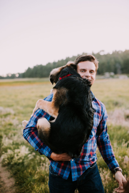 Mountain Fun With A Playful Pup – Photo by Let's Frolic Together