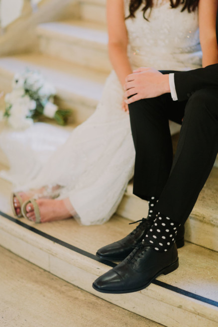 Art Garden Wedding at Balboa Park – Photo by Let's Frolic Together