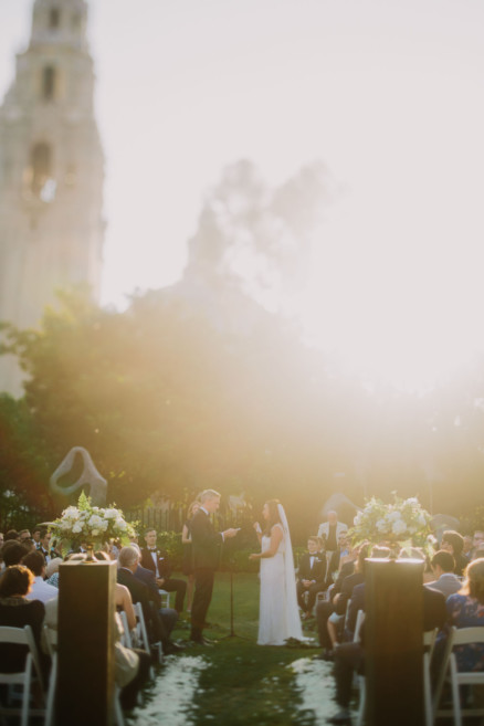 Art Garden Wedding at Balboa Park – Photo by Let's Frolic Together