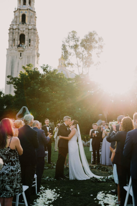 Art Garden Wedding at Balboa Park – Photo by Let's Frolic Together