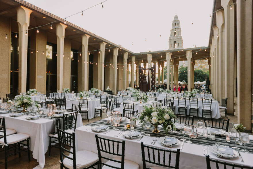 Art Garden Wedding at Balboa Park – Photo by Let's Frolic Together