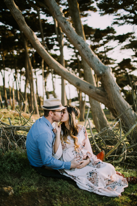 Baby Bump Magic at Sutro Baths – Photo by Let's Frolic Together