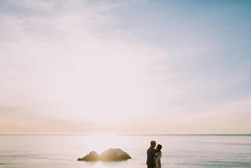 Baby Bump Magic at Sutro Baths – Photo by Let's Frolic Together