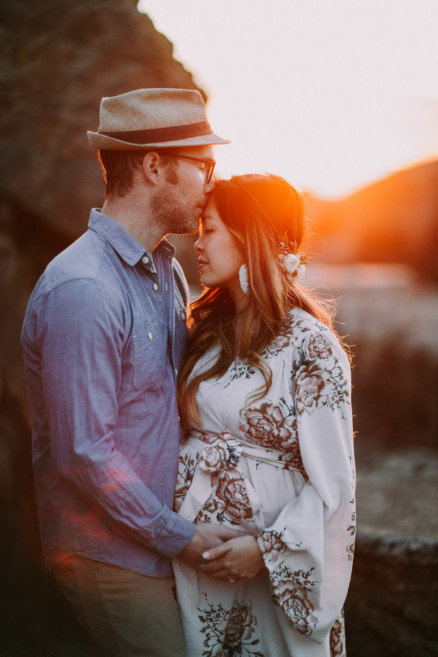 Baby Bump Magic at Sutro Baths – Photo by Let's Frolic Together