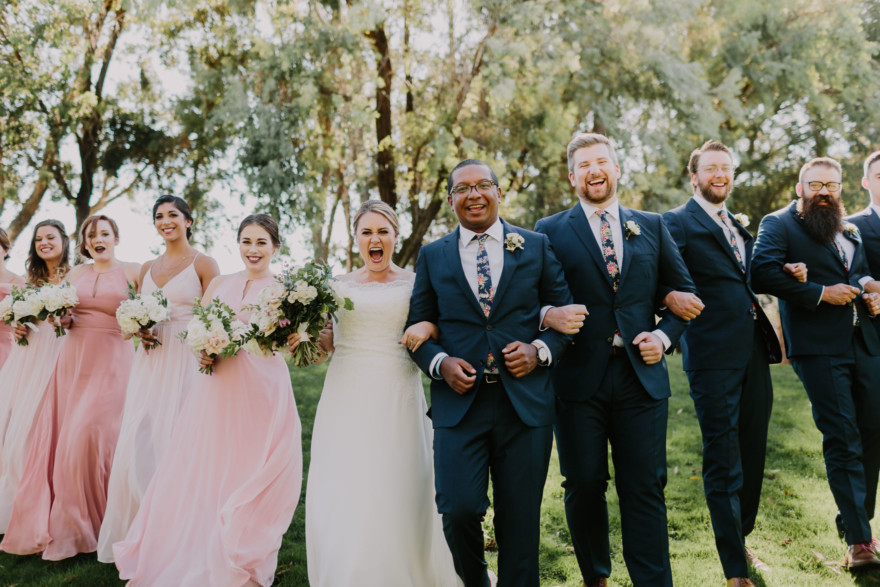 Playful Stonehouse Rustic Wedding – Photo by Let's Frolic Together