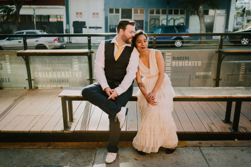 Moniker Dance Party Wedding – Photo by Let's Frolic Together