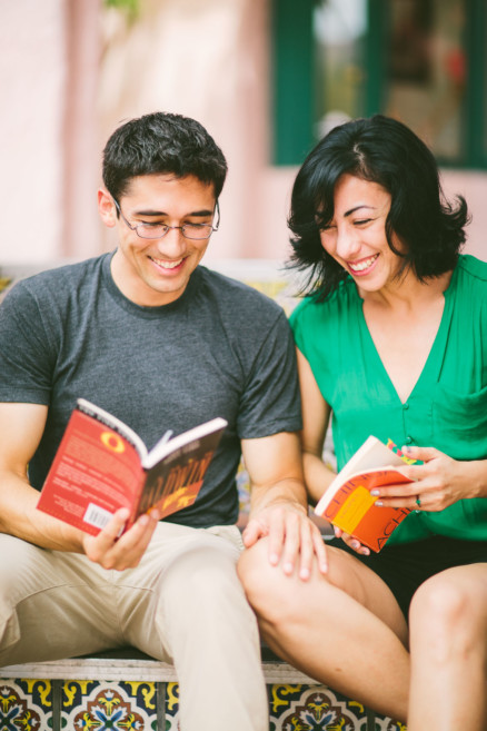 Literature and Love in La Jolla – Photo by Let's Frolic Together
