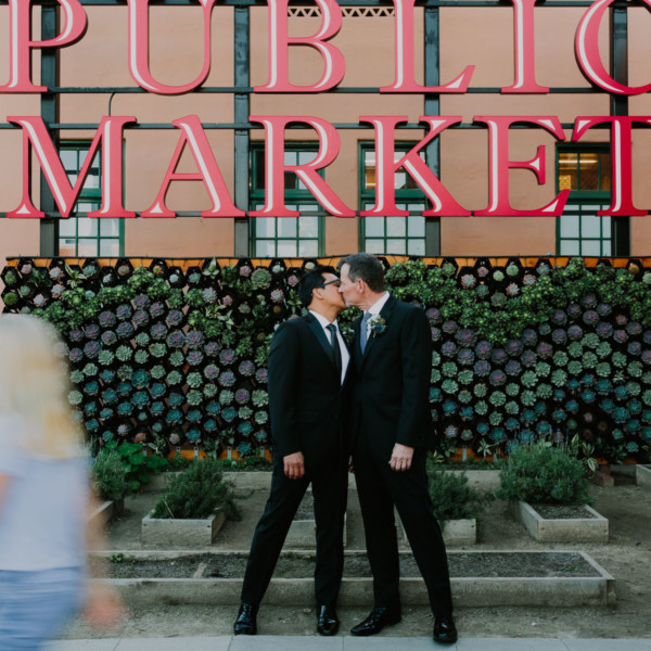 Feels-Filled Brick Wedding Bash &ndash; Photo by Let's Frolic Together