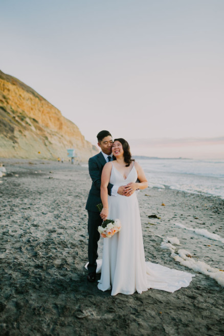 Magical Elopement at Torrey Pines – Photo by Let's Frolic Together