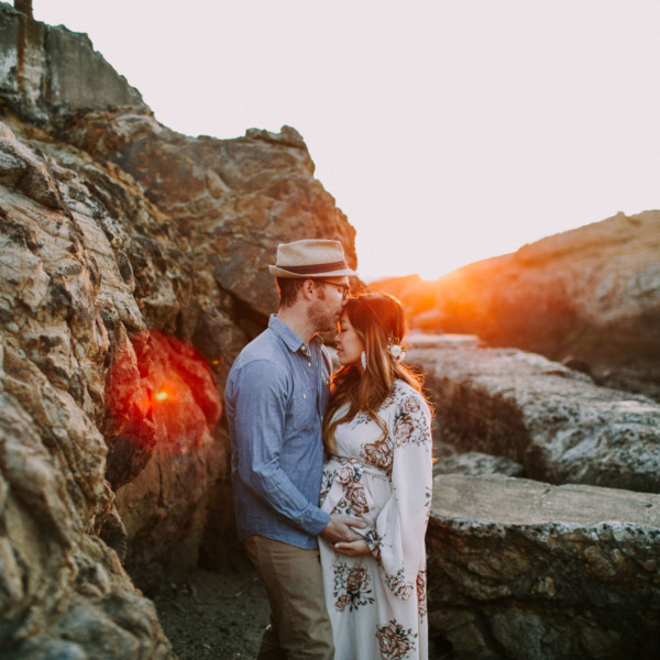 Baby Bump Magic at Sutro Baths &ndash; Photo by Let's Frolic Together