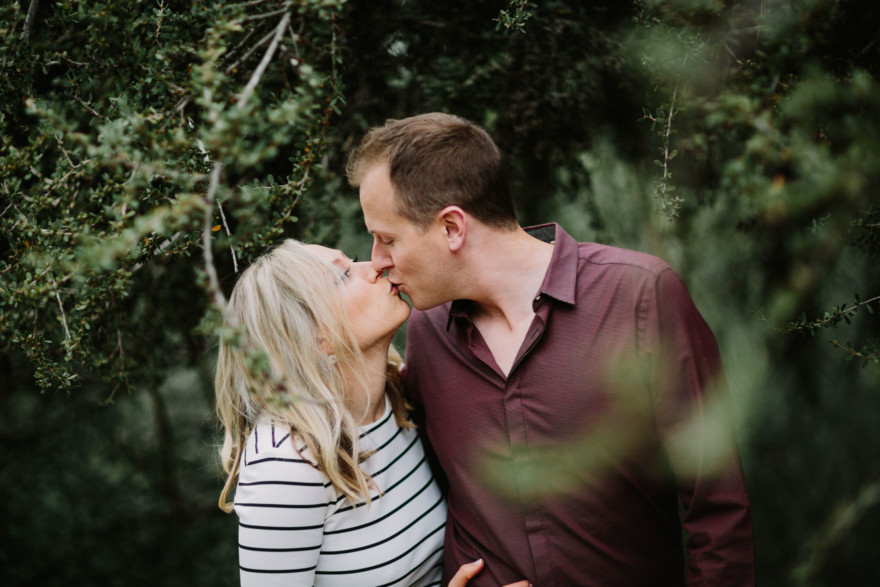 A Fur-Filled Engagement Stroll – Photo by Let's Frolic Together